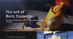 Desktop Screenshot of markpoutenis.com